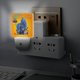 thumbnail image 5 of Hitpig Luz nocturna LED con sensor de anochecer a amanecer para dormitorio, baño, pasillo, escaleras - Lámpara LED nocturna de enchufe, 0.5W - 1 pieza, 5 of 6