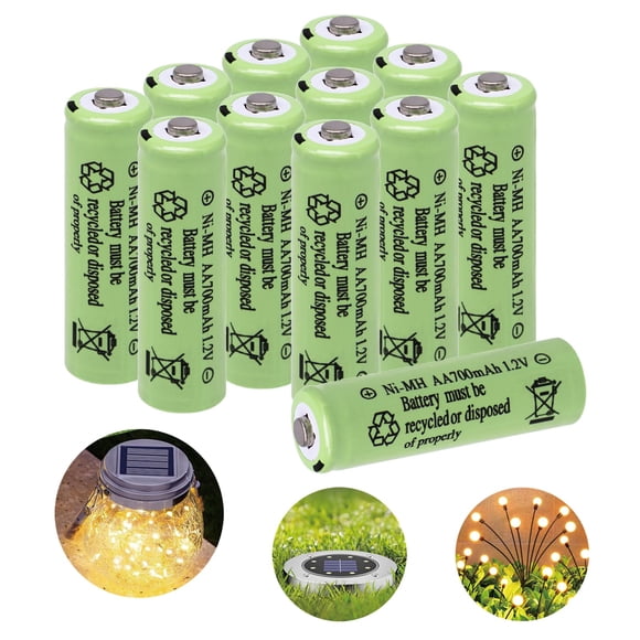Batería recargable Lombaour AA 1.2 V 700 mAh