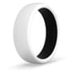 thumbnail image 1 of Anillo Enso Rings Doble Tono 2.0 Talla 6 Blanco/Obsidiana, 1 of 4