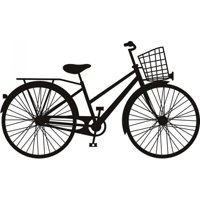 Rienda Libre Graphics - Decomural Classic Bicycle Retro Pedal Bike Ws-18727