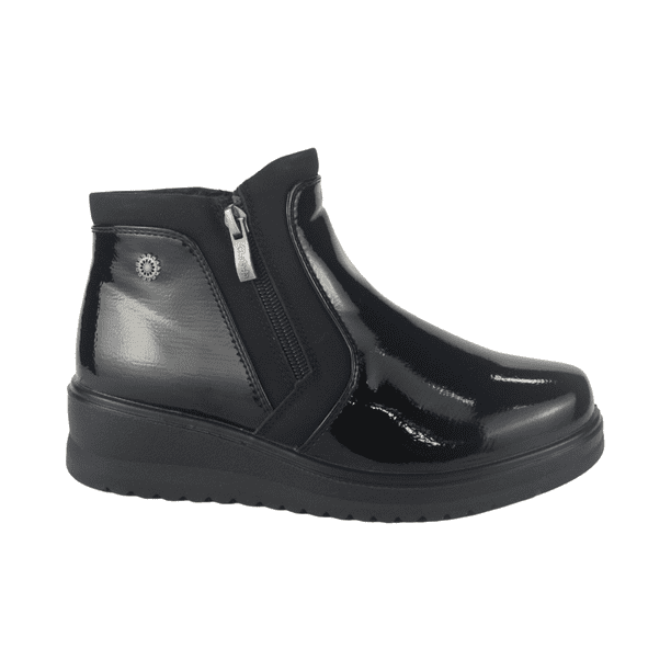 BOTINES CHALADA NEGRO CHAROL MUJER 36-RAYO-3 - Talla 38