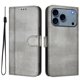 thumbnail image 1 of Funda Cartera para iphone 17 Promax Protección 360° con Ranuras para Tarjetas y Soporte Gris, 1 of 6