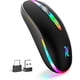 thumbnail image 1 of Mouse Inalámbrico HZD LED Recargable 1600DPI USB Slim, 1 of 3