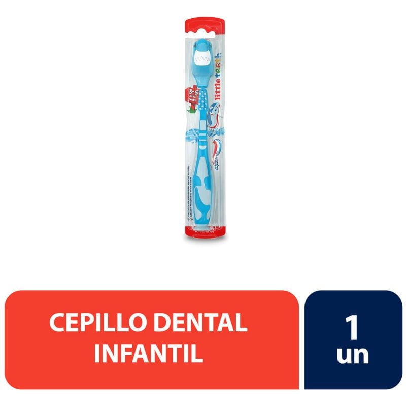 Cepillo De Dientes Niños Little Teeth 2-5 Años Suave 1 Un Aquafresh
