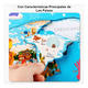 thumbnail image 3 of Mapa mundial ingles juego juguete didáctico magnético #1, 3 of 3
