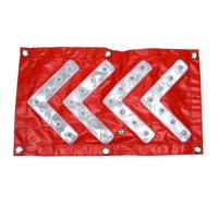 Lorenzini - Flecha Led Portatil Magnetica Fondo Rojo