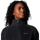 thumbnail image 5 of Chaqueta Columbia Benton Springs de forro polar con cierre completo para mujer, negra, 5 of 9