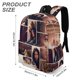 thumbnail image 3 of Ginny y Georgia-theme Backpack, Campus style schoolbag Bookbag with Adjustable Shoulder Straps And Large Zip Compartment, Unisex Travel Bags.42x30x15cm, 3 of 6