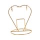 thumbnail image 1 of Estante Para Tazas De Café, Soporte Moderno Y Elegante Para Tazas, Soporte De Vidrio Para Encimera, 2 Tazas, Dorado, 1 of 3