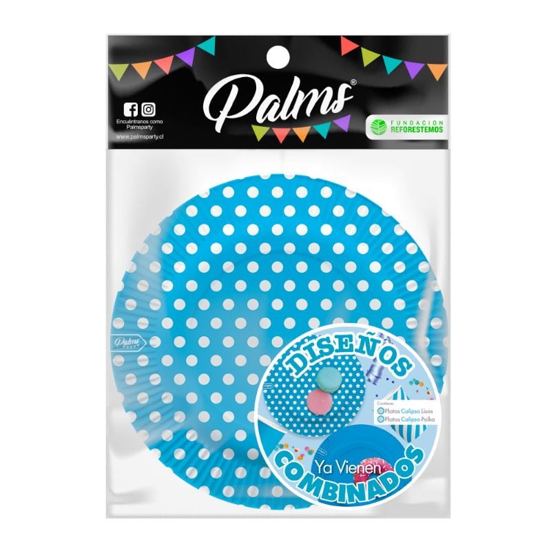 Set 20 Platos Combinados Calipso 20 Un Palms