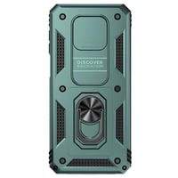 Estuche Gangxun Para Xiaomi Redmi Note 9 Pro, Soporte Giratorio 360°, Estilo Mecánico Y Magnético