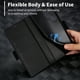 thumbnail image 2 of Premium Carbon Fiber Faux Leather Flip Wallet Phone Case - Shockproof Protection for Samsung Galaxy S20/S21/S22/S23 Ultra, S20 FE, Note 20 Ultra, A52/A53/A54/A13/A04S/A14/A, 2 of 3