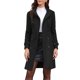 thumbnail image 1 of INSPIRE CHIC Abrigo de Doble Botonadura para Mujer con Cuello Alto, Gabardina de Longitud Media, Abrigo de Invierno con Cinturón M Negro, 1 of 6