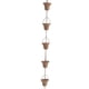 thumbnail image 2 of Cadena De Lluvia De 3,3 Pies Para Exteriores De Villas, Patios, Canalones, Cadenas Colectoras De Agua De Lluvia, Estilo C, 2 of 4