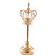 thumbnail image 5 of Corona De Oro Adorno De Candelabro Té Soporte De Luz Foto Prop Decoración De Mesa L, 5 of 5