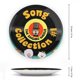 thumbnail image 2 of Plato Decorativo de Porcelana Fina Desmarcar La Morsa Cantante 15 cm, 2 of 6