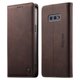 thumbnail image 1 of Funda Billetera de Cuero para [Samsung Galaxy S10e], Bloqueo RFID, Tarjetas y Soporte Café, 1 of 5