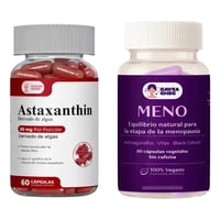 Astaxantina 60 Cap + Menopausia Meno Antioxidante Savia Chic