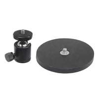 Magideal - Base De Montaje De Cámara Magnética De 88 Mm Con Cabeza Esférica, Para Cámara De Acción Orificio De Rosca De 1/4 ""Aleación De Aluminio Fácil De Instal Mini Cabeza