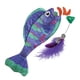 thumbnail image 5 of Señuelo con plumas para gatos Toy KONG Wrangler, pez pescador, con hierba gatera, 5 of 7