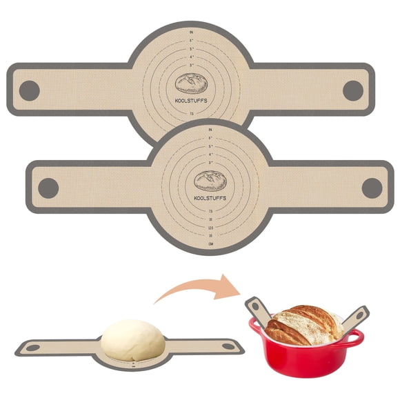 Eslinga de silicona para pan Koolstuffs para horno holandés, 2 unidades