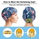 thumbnail image 3 of El show de la Pantera Rosa Gorro de Natación de Licra, Gorro de Baño de Tela Cómoda, Gorro Elástico Antideslizante para Hombres, Mujeres y Niños, 3 of 6