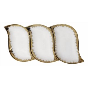 Genérico - Bandeja Decorativa Servir Almacenamiento Multifuncional Jhn