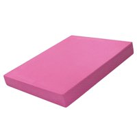 Magideal - Almohadilla De Equilibrio Tabla De Equilibrio Cojín Antideslizante Ejercicio De Yoga Ligero Cómodo Durable Para Hombres Mujeres Gimnasio En Casa Portá Rosa