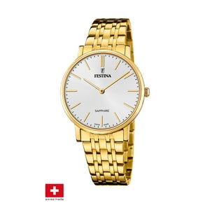 Reloj F20046/2 Festina Swiss Blanco Hombre Acero Clasico