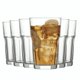 thumbnail image 3 of Set 6 Vaso Alto de Vidrio 400ml Vasos para Bebidas Frías, 3 of 3
