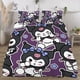 thumbnail image 3 of Kuromi 3-Piece Bedding Set For Kids Boys Girls Adult Cartoon Warm Cute Fashion Holiday Present Gift Bed Sheets, 3 of 5