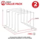thumbnail image 2 of Organizador para bandejas y moldes de horno, cromado, Stock Your Home (paquete de 2), 2 of 7