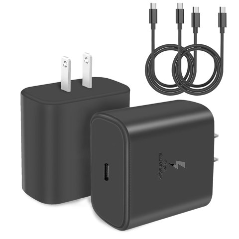 Gtrxhijv - Bloque De Carga Rápida Usb C, Cargador Superrápido De 45 W, Paquete De 2
