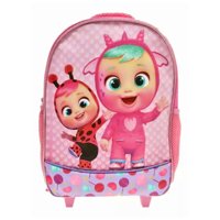 Intek - Mochila Escolar Cry Babies Bebes Llorones Con Ruedas