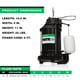 thumbnail image 4 of Bomba de sumidero WAYNE CDU800 1/2 HP sumergible de hierro fundido, 4 of 5