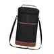 thumbnail image 4 of Bolsa para vino, fiambrera resistente al desgaste, práctica, cómoda, bolsa térmica para alimentos fríos y calientes, bolsa térmica aislada para el tra Negro, 4 of 5