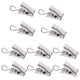 thumbnail image 1 of Pinzas de cortina resistentes de 30 piezas con abrazaderas de resorte de gancho Perchas de suspensión portador, 1 of 3