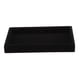 thumbnail image 1 of Elegante organizador de collar de terciopelo apilable de joyería Display Bandeja negro, 1 of 3
