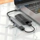 thumbnail image 3 of Hub Usb Hoco Premium Hb26 4 En 1 3.0 azul, 3 of 3