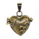 thumbnail image 5 of Joyería De Cremación De Latón Ceniza Urna Memorial Corazón Colgante, 5 of 5