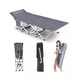 thumbnail image 2 of Catre cama campaña camping plegable + bolsa gris, 2 of 3