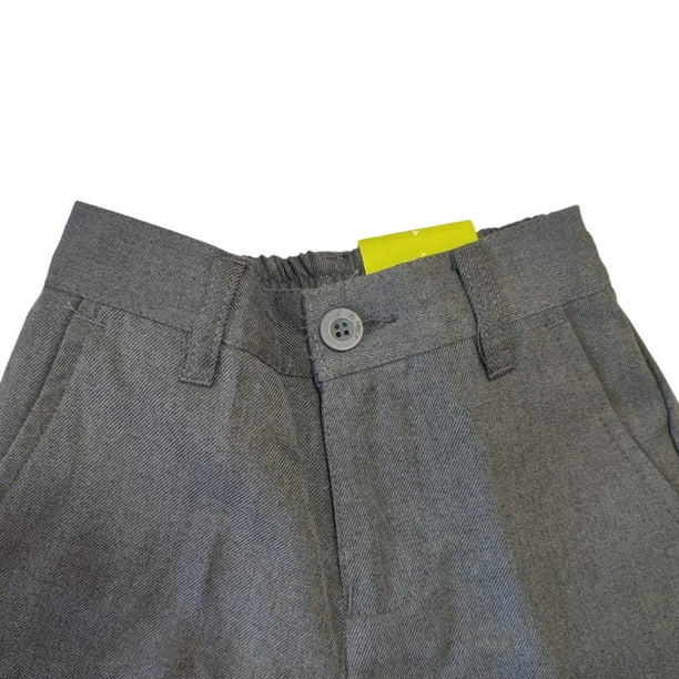 Pantalón Hombre Colegio Clásico Gris Tallas 12-16