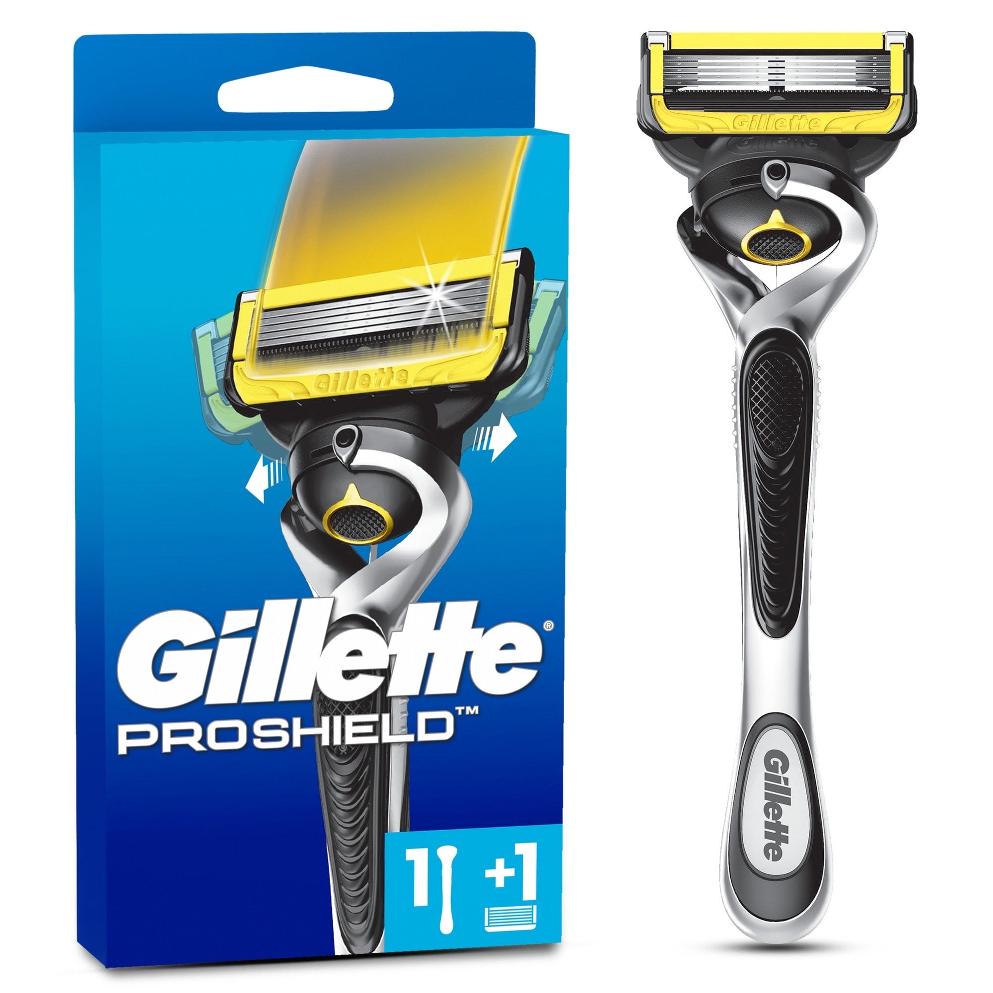 Máquina De Afeitar Gillette Recargable Proshield Con Extra Lubricación