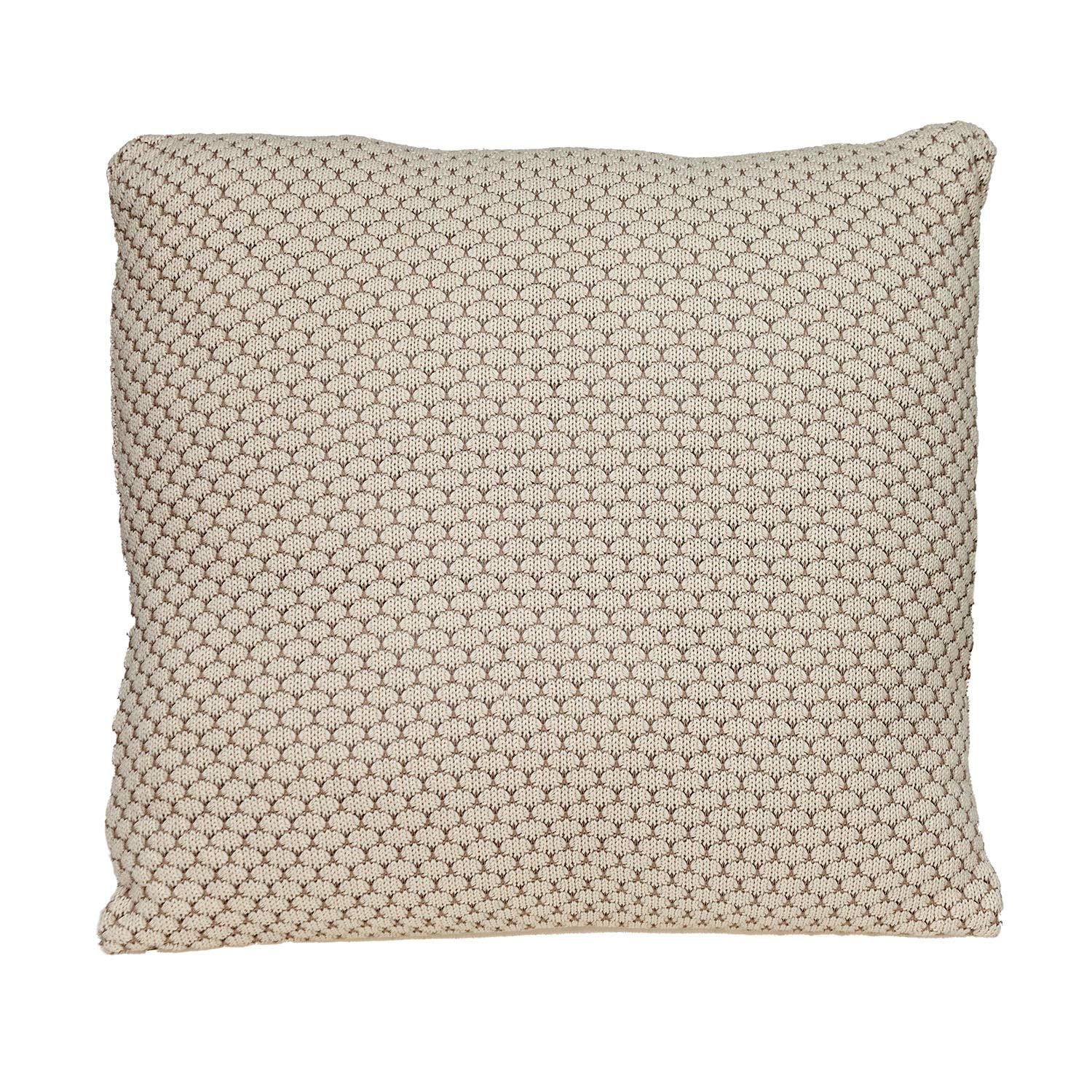 Parkland Collection - Cojín De Algodón Grace De La Colección Parkland, Rosa Y Beige