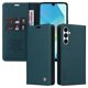 thumbnail image 2 of Funda Billetera de Cuero para Samsung Galaxy A17 con Tarjetero y Soporte - Tapa Magnética Azul, 2 of 6