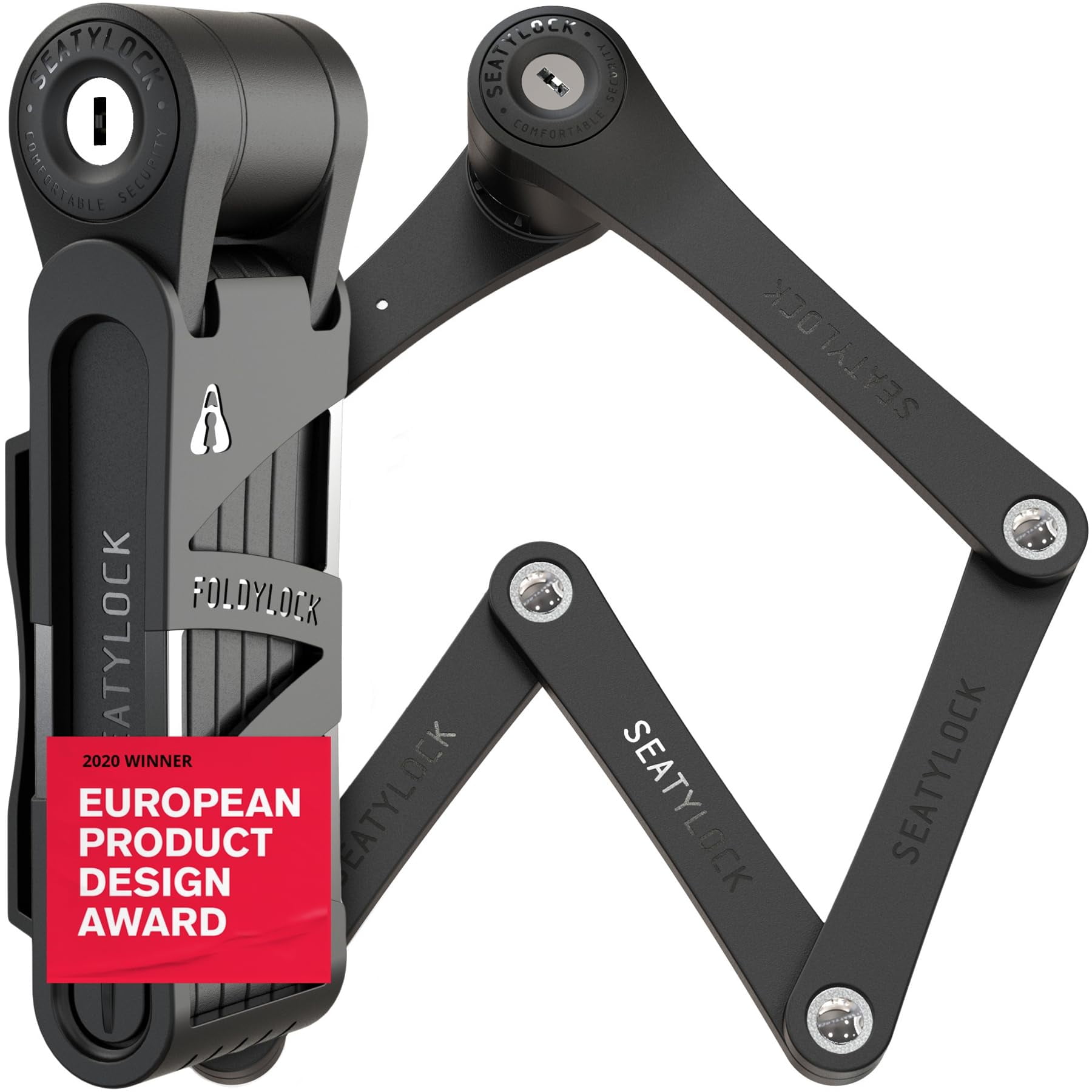 Candado Plegable Para Bicicleta Seatylock Foldylock Compact