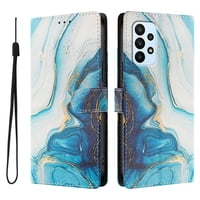 Foxdock Funda Tipo Cartera Para Samsung Galaxy A23 Con Soporte Y Correa – Diseño De Patrones Lindos