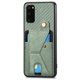 thumbnail image 3 of Funda Resistente para Samsung Galaxy S20 con Tarjetero y Soporte, Diseño Magnético Verde, 3 of 5