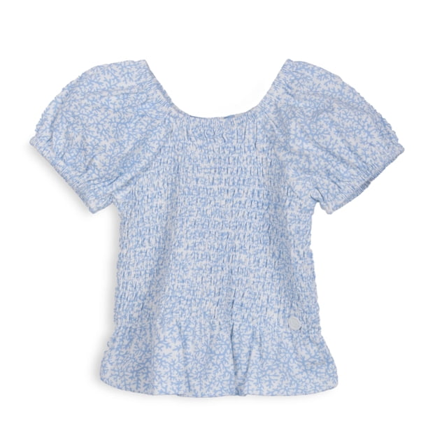 Polera Bebé Niña Manga Corta Panal Jacinto Pillin