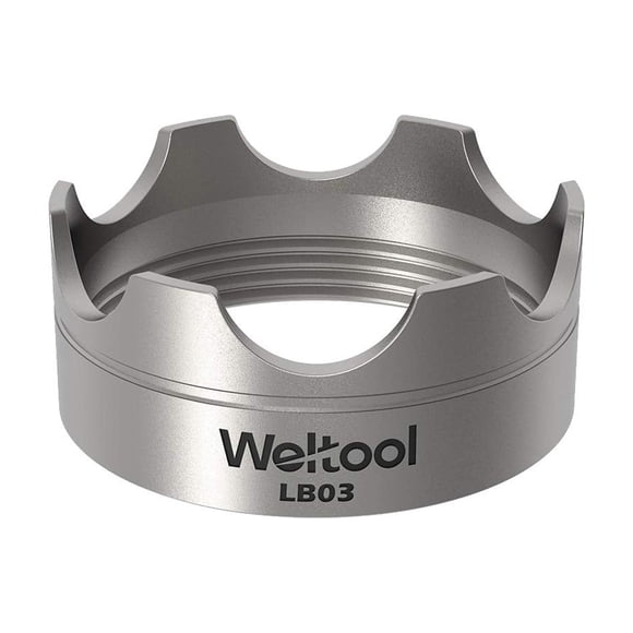 Bisel de Impacto para Linterna Weltool LB03 de Acero Inoxidable